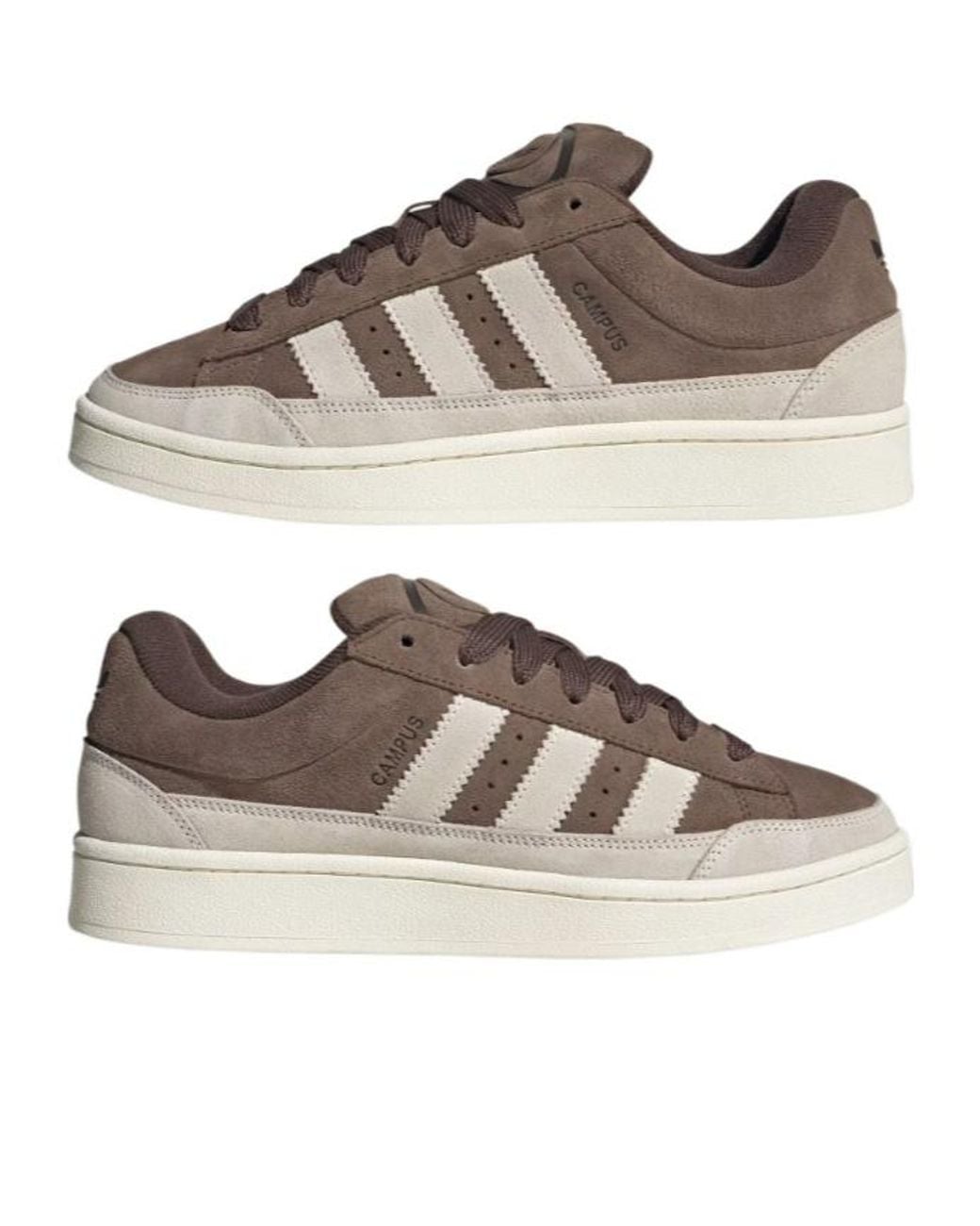 Adidas Originals Brown Campus St Low-Top Sneakers for men