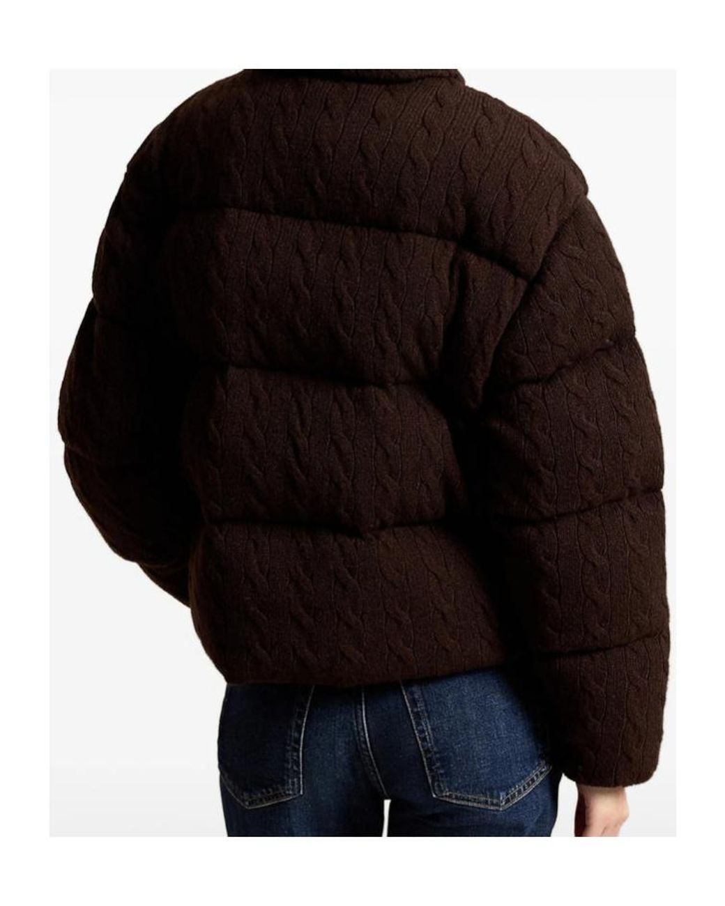 Polo Ralph Lauren Brown Quilted Padded Jacket