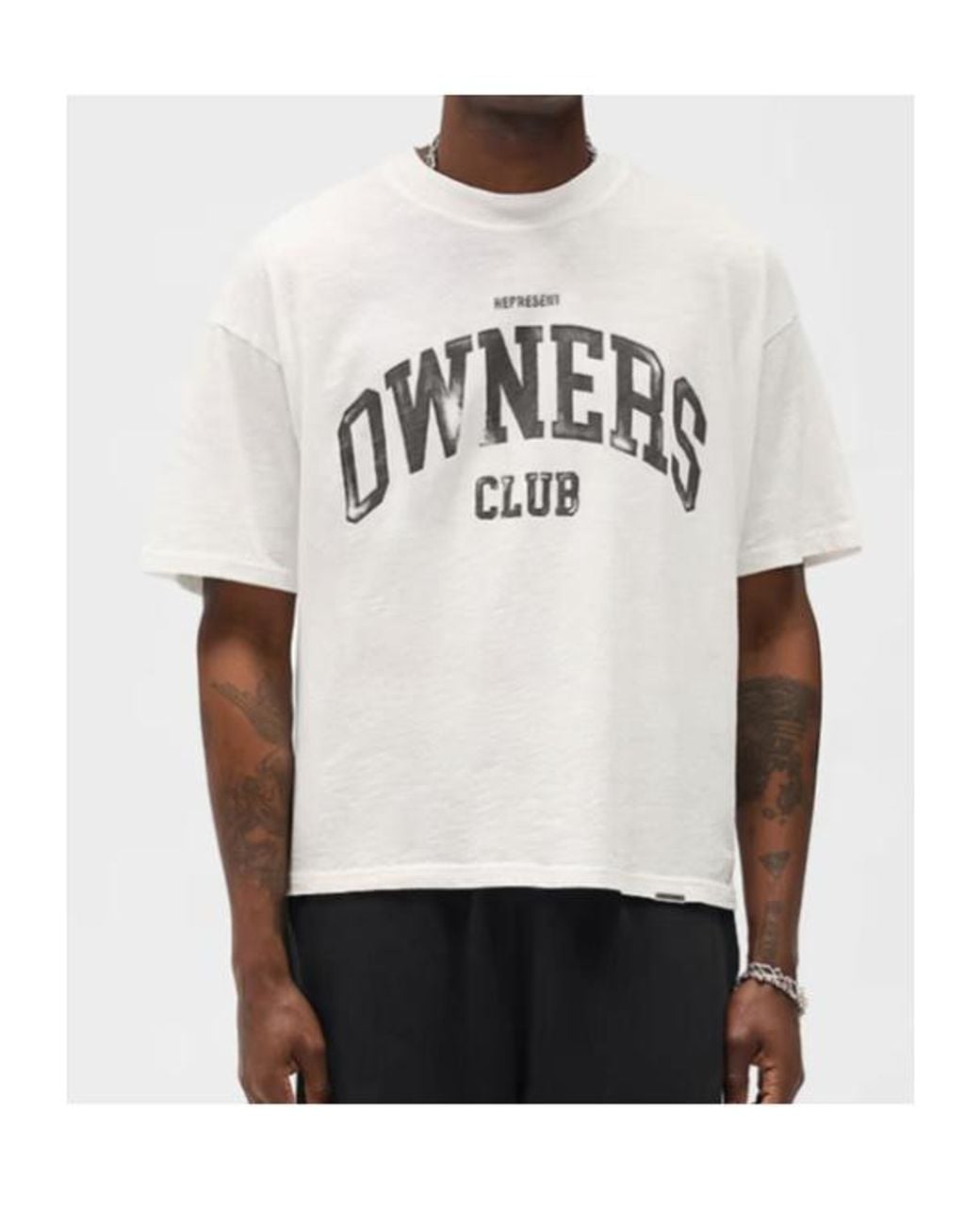 Represent White Owners Club T-Shirt for men