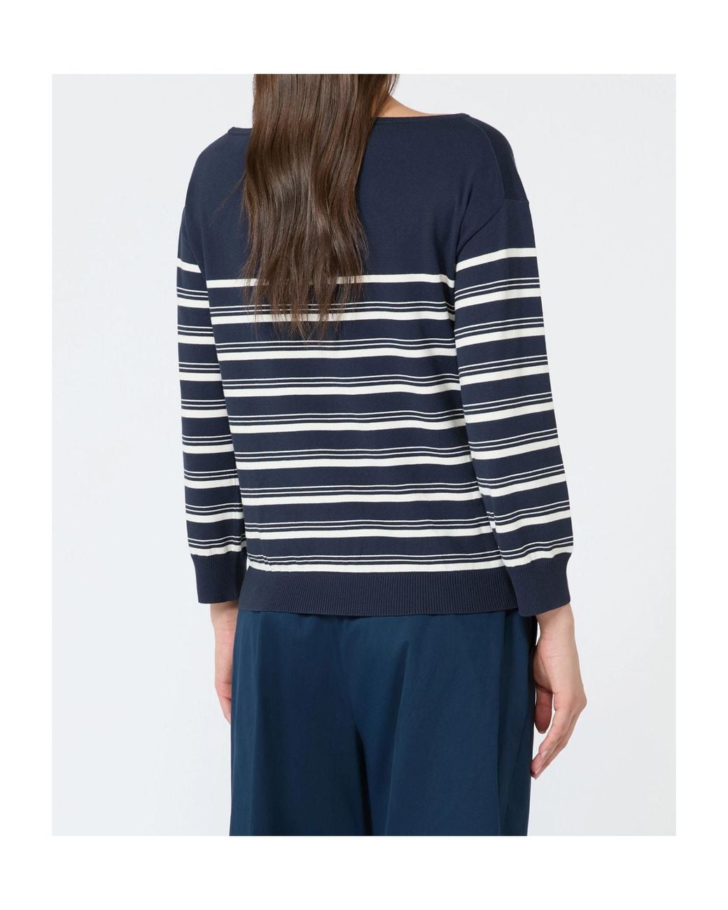 Weekend by Maxmara Blue Long-Sleeved Knitwear