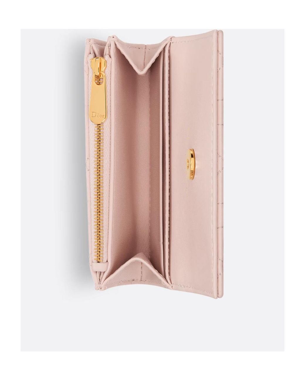 Dior Pink Jolie Glycine Wallet