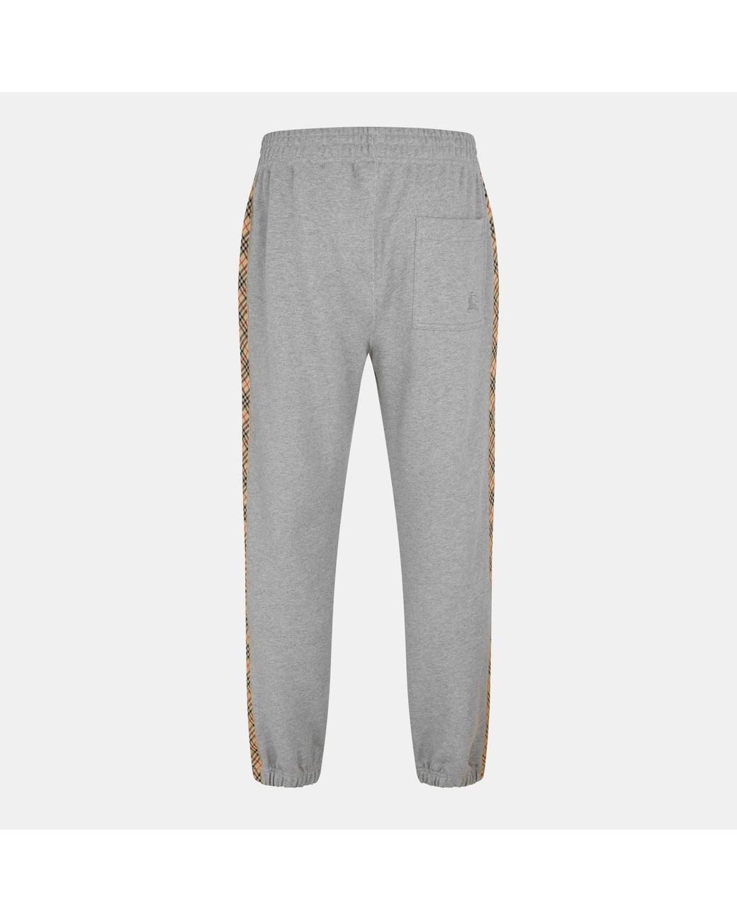 Burberry Gray Solid Color Casual Pants for men