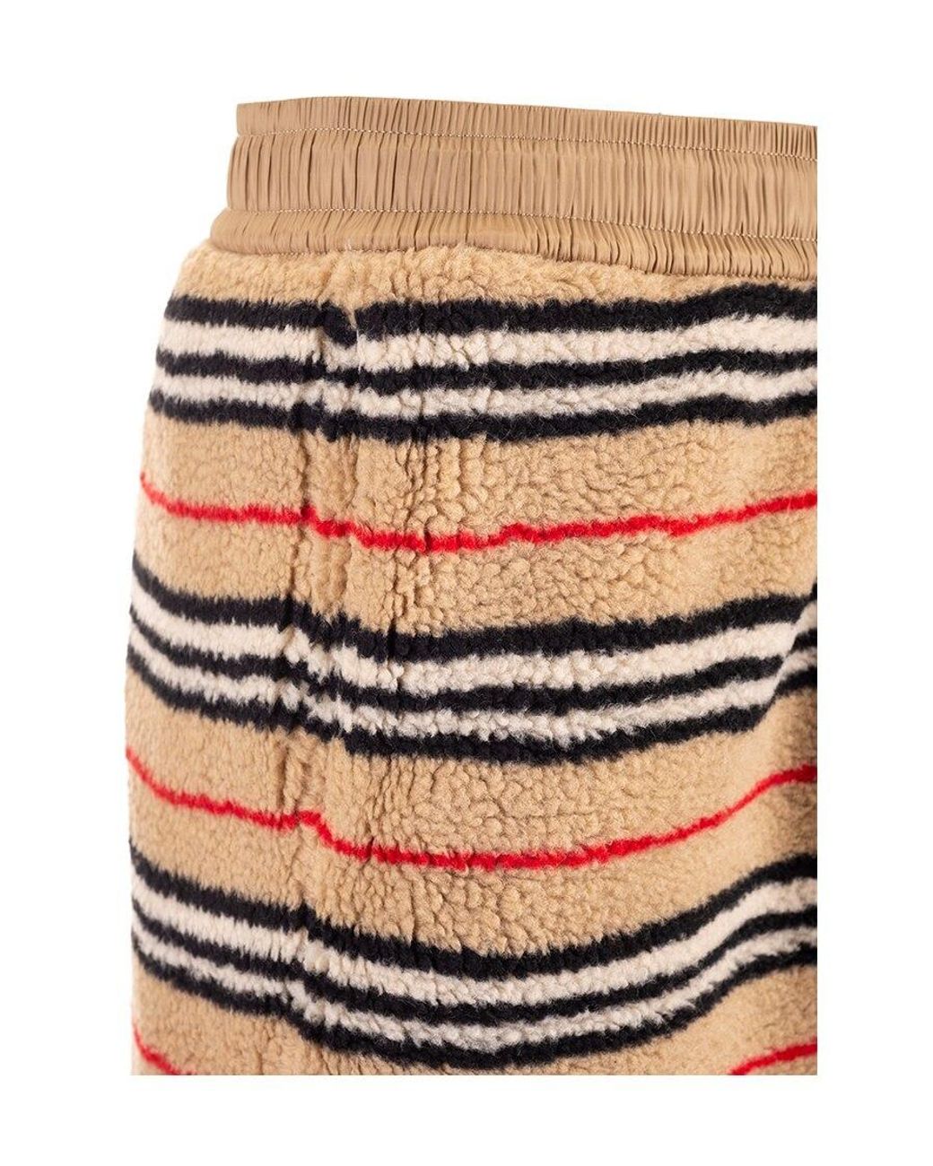 Burberry Blue Icon Stripe Track Shorts for men
