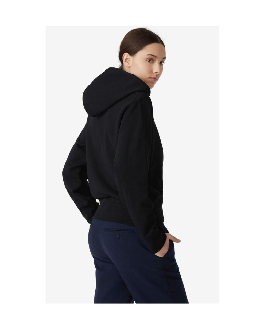 KENZO Blue Tiger Logo Hoodie