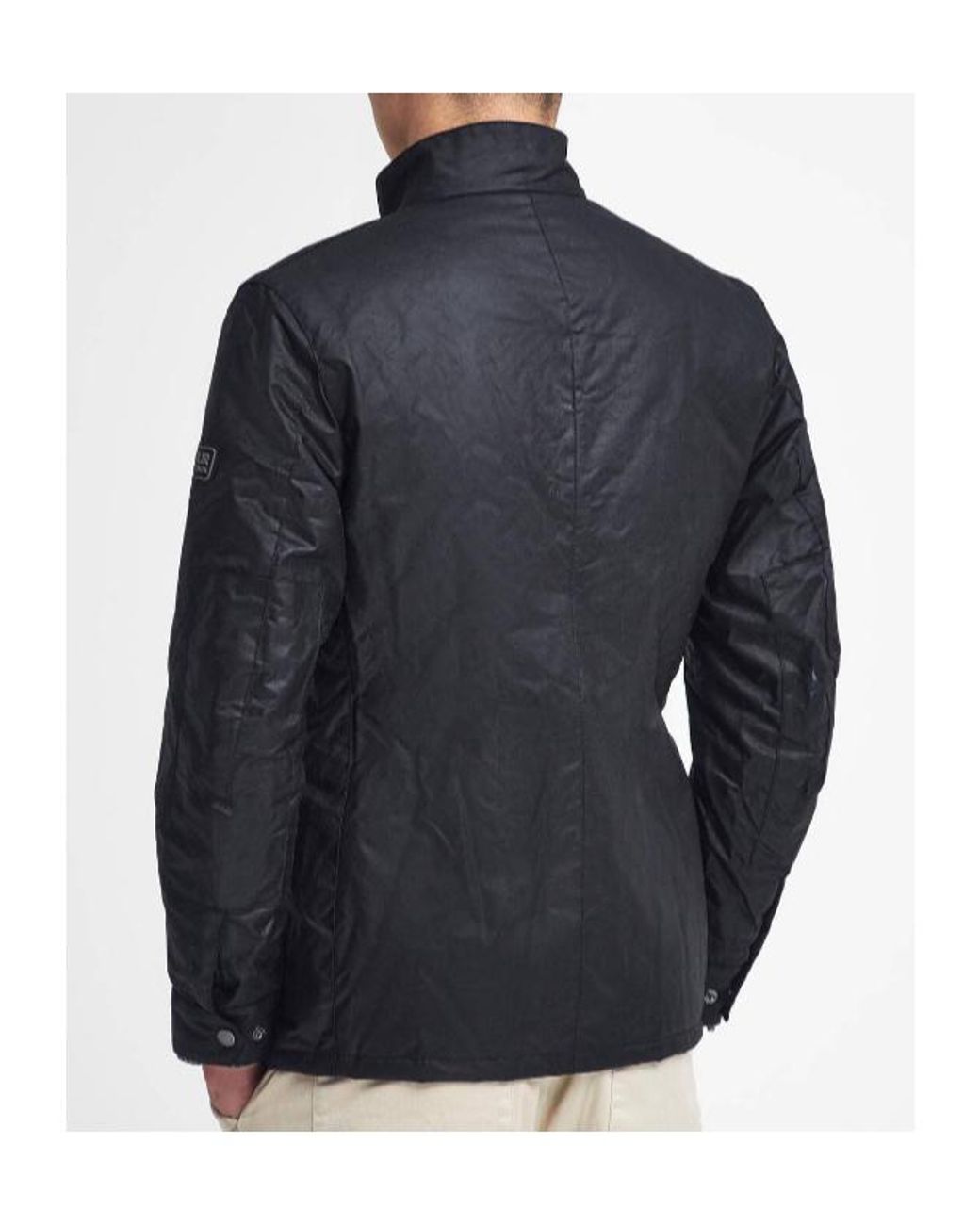 Barbour Black Tourer Duke Wax Jacket for men