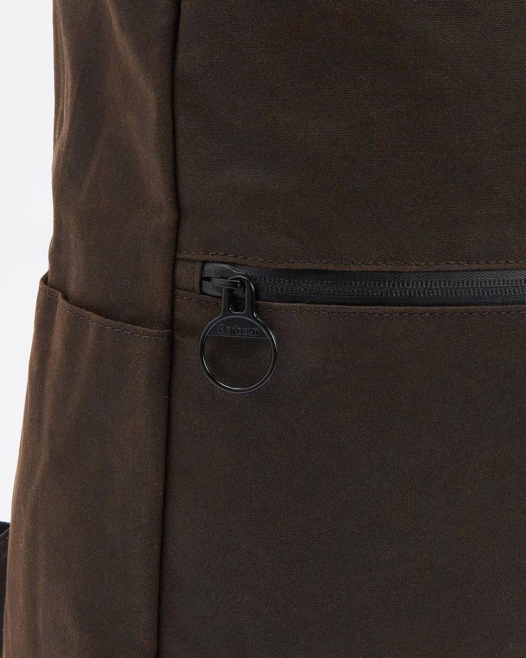 Barbour Black Field Backpack for men