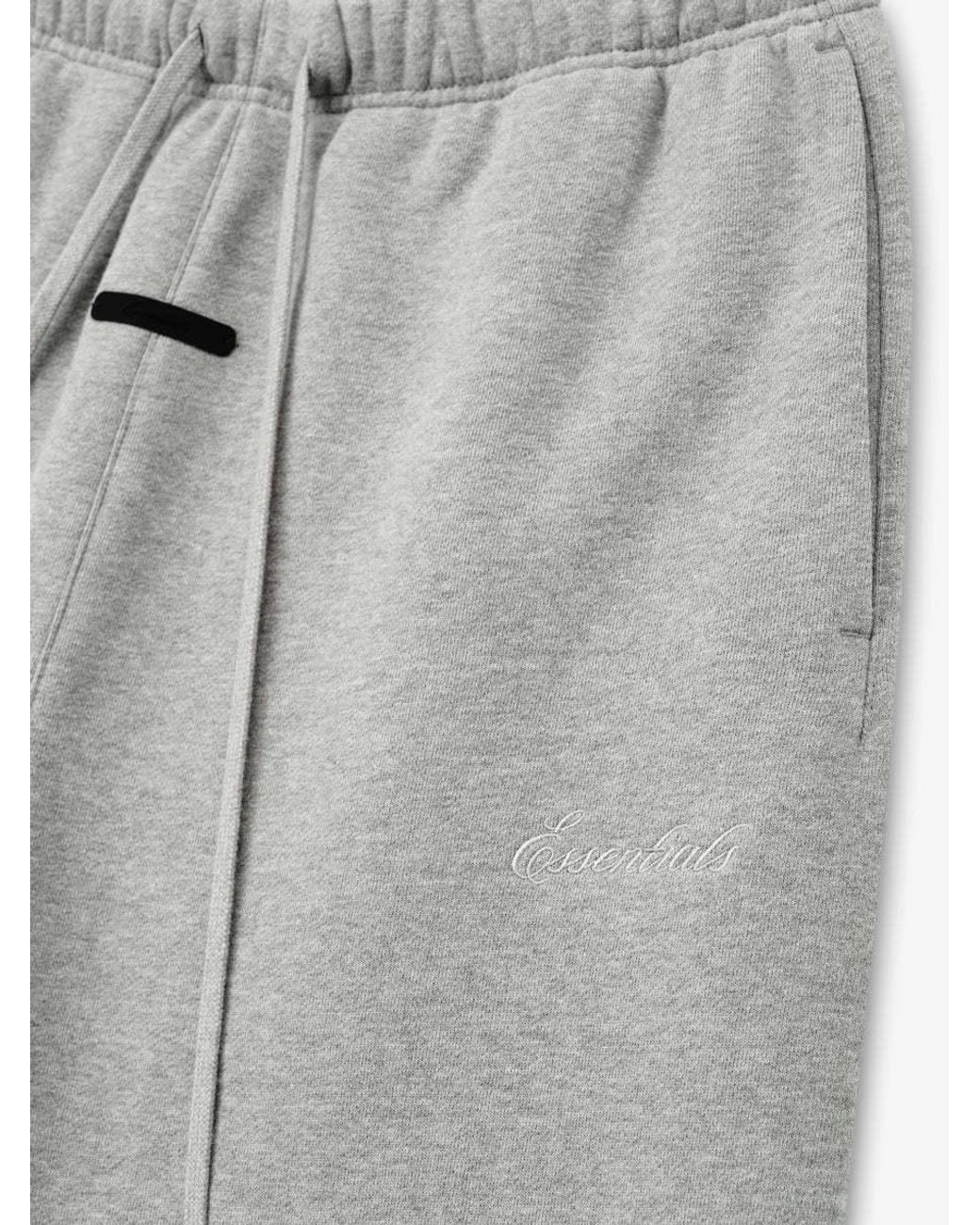 Fear Of God Gray Classic Signature Track Pants for men