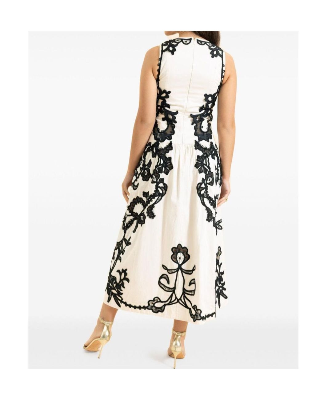 Ulla Johnson White Sleeveless Dress