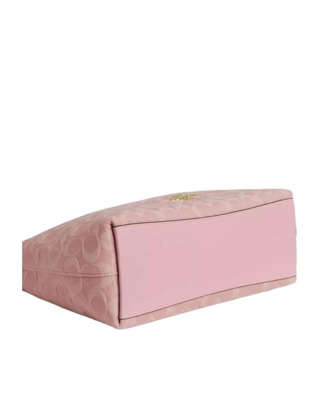 COACH Pink Laurel Zipper Shoulder Bag