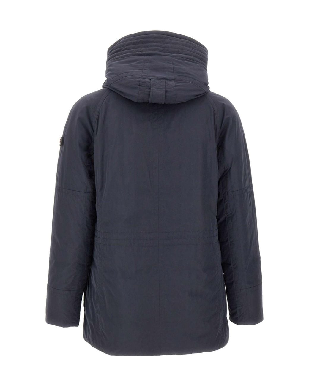 Peuterey Blue Hooded Parka for men