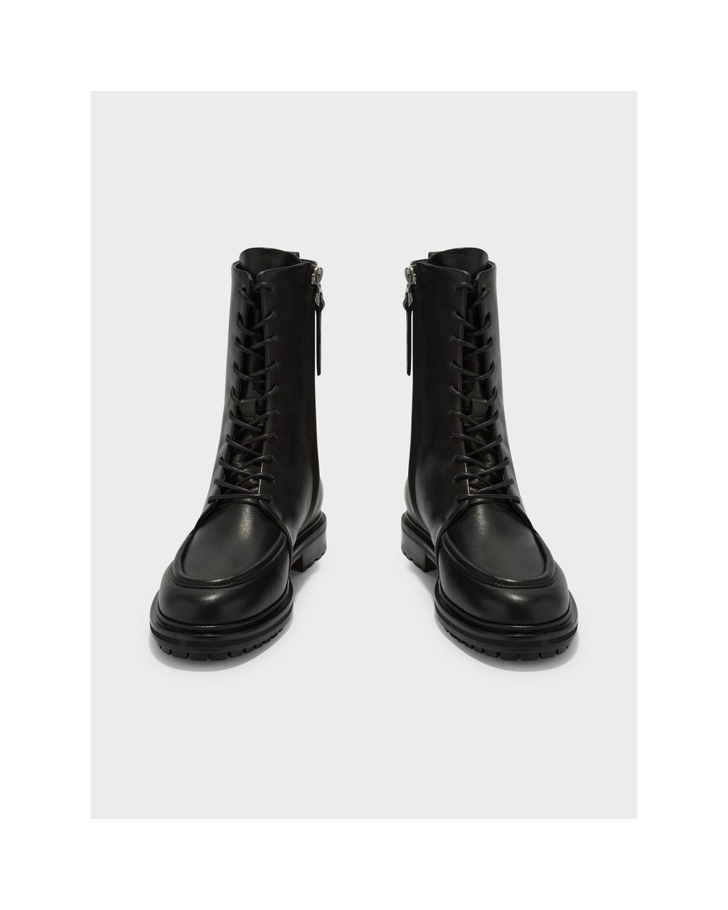 Aeyde Black Tate Boot Ankle Heeled Boots