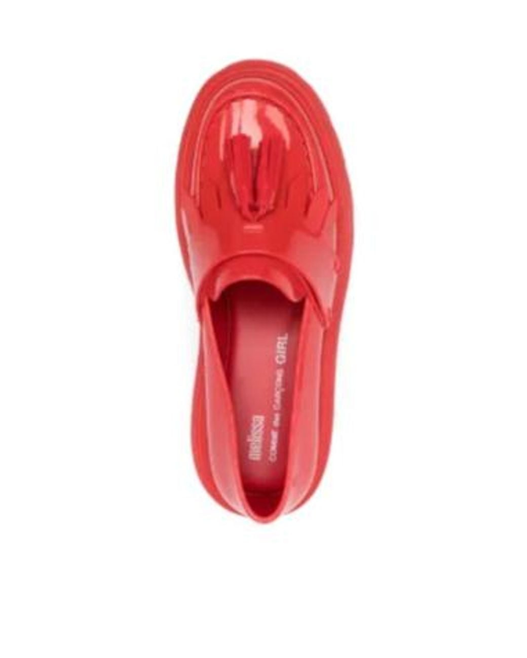 Comme des Garçons Red Melissa Loafers