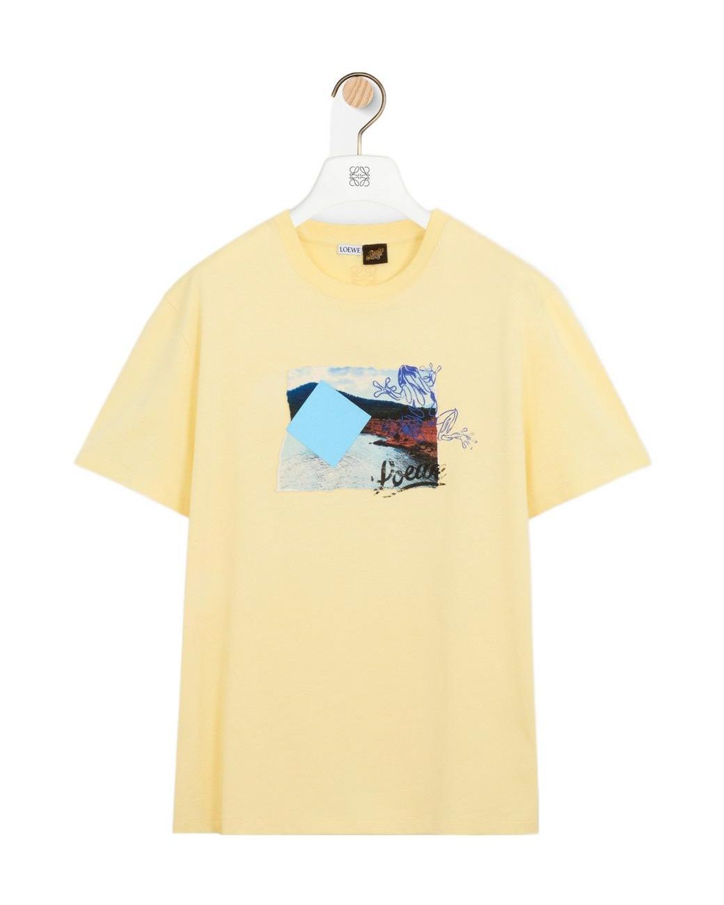 Loewe Metallic Short-Sleeved T-Shirt for men