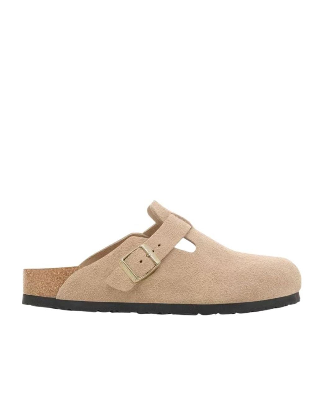 Birkenstock Brown Boston Slip-On Clogs