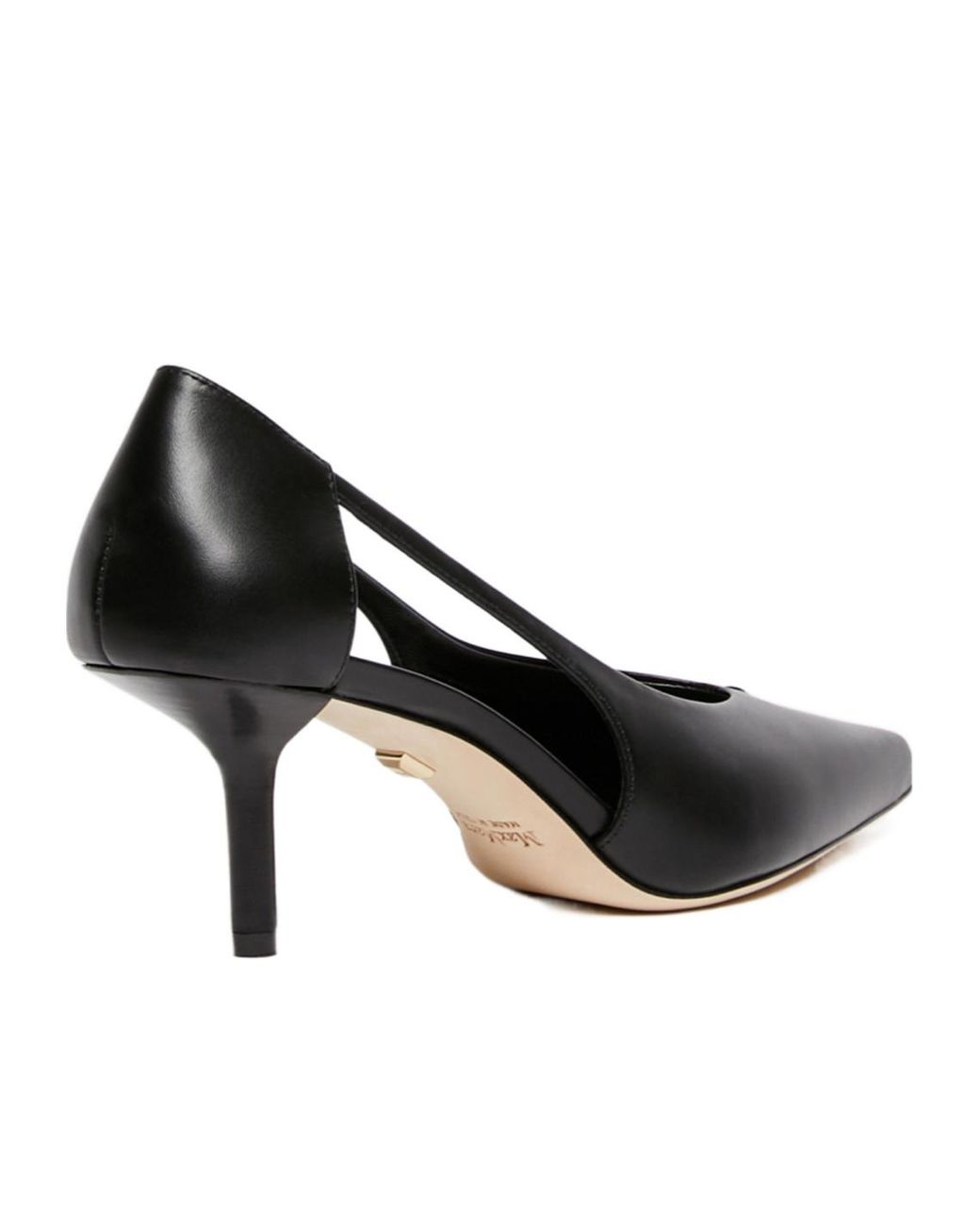 Max Mara Black Pointed-Toe Logo High-Heel Pumps