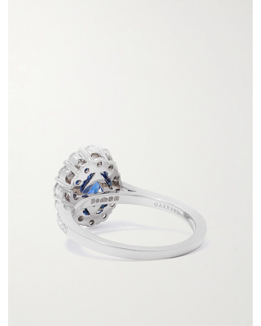 Garrard Blue Diamond Ring