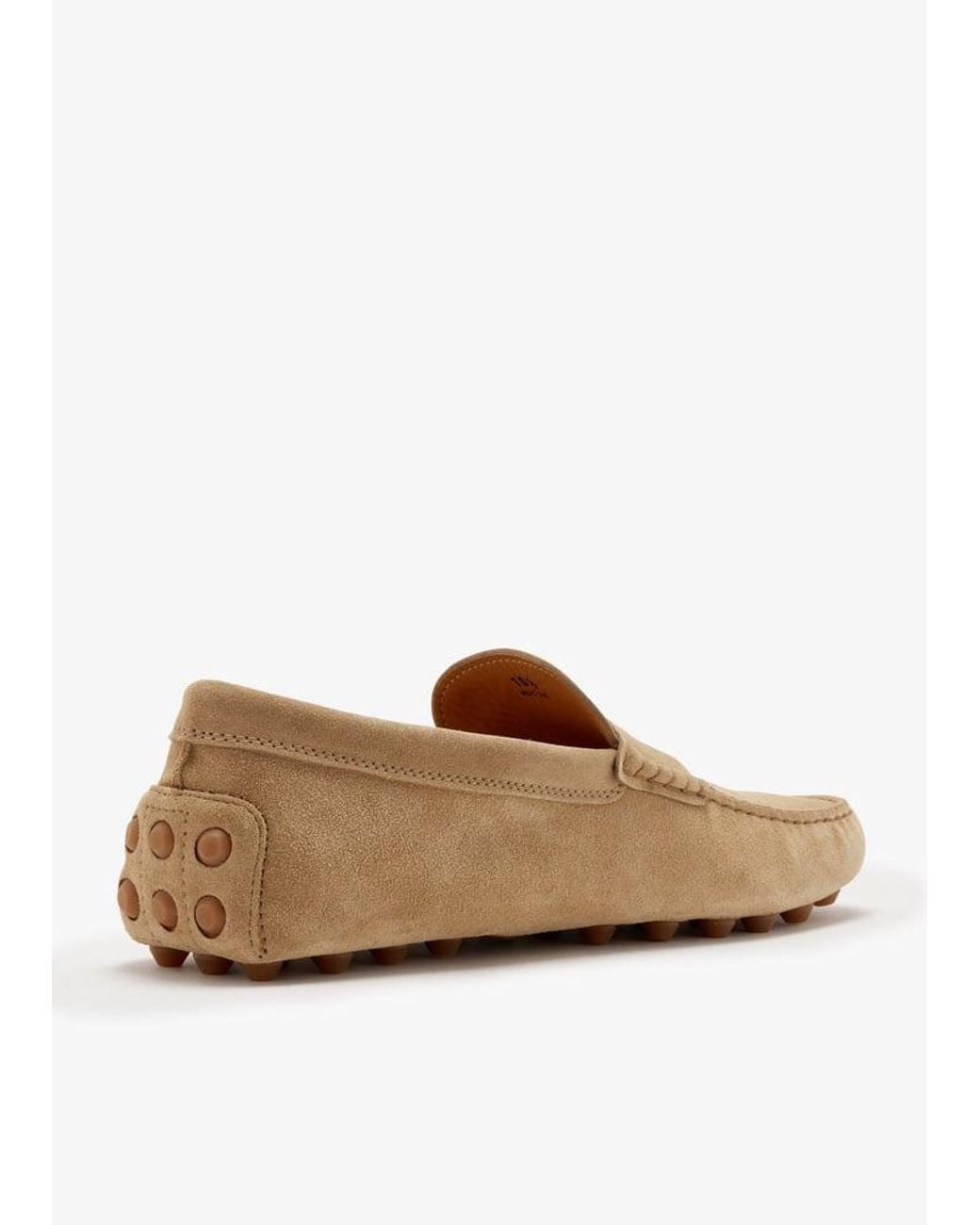 Tod's Brown Gommino Slip-On Loafers for men