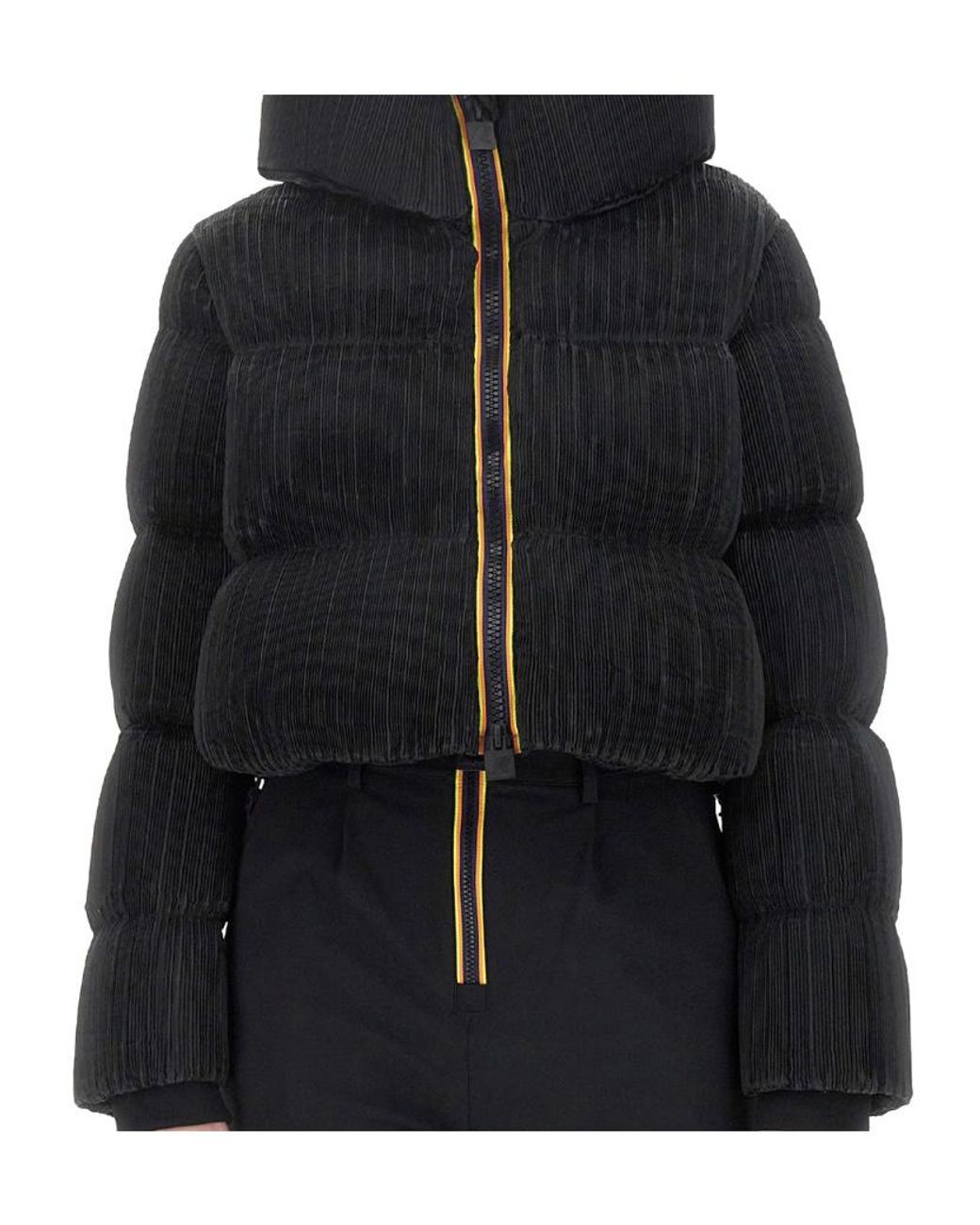 K-Way Black Brien Padded Jacket