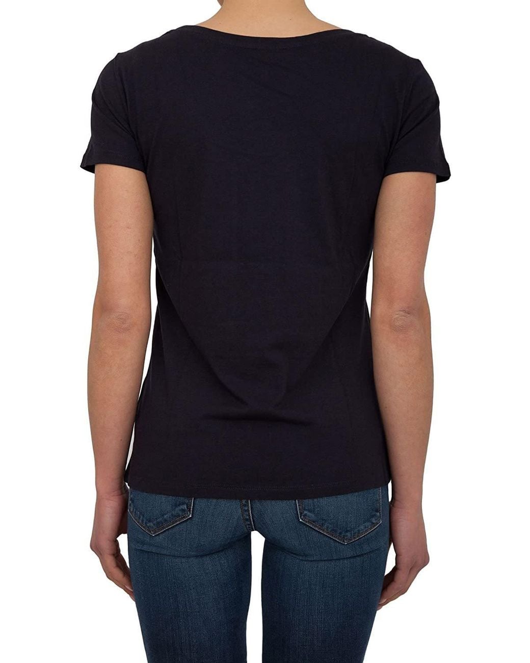 Armani Jeans Black Print T-Shirt