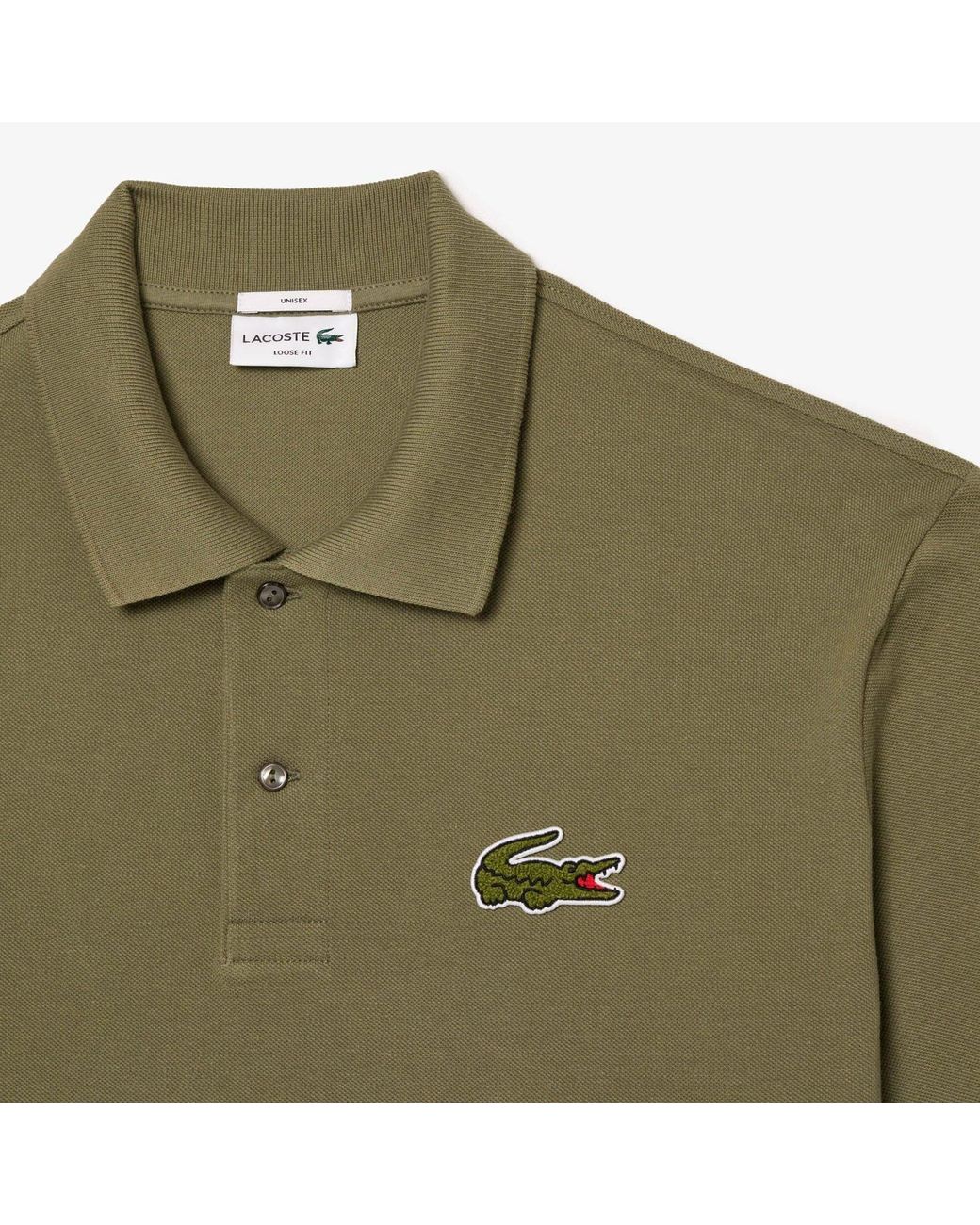 Lacoste Green Shortsleeve Polo Shirt for men