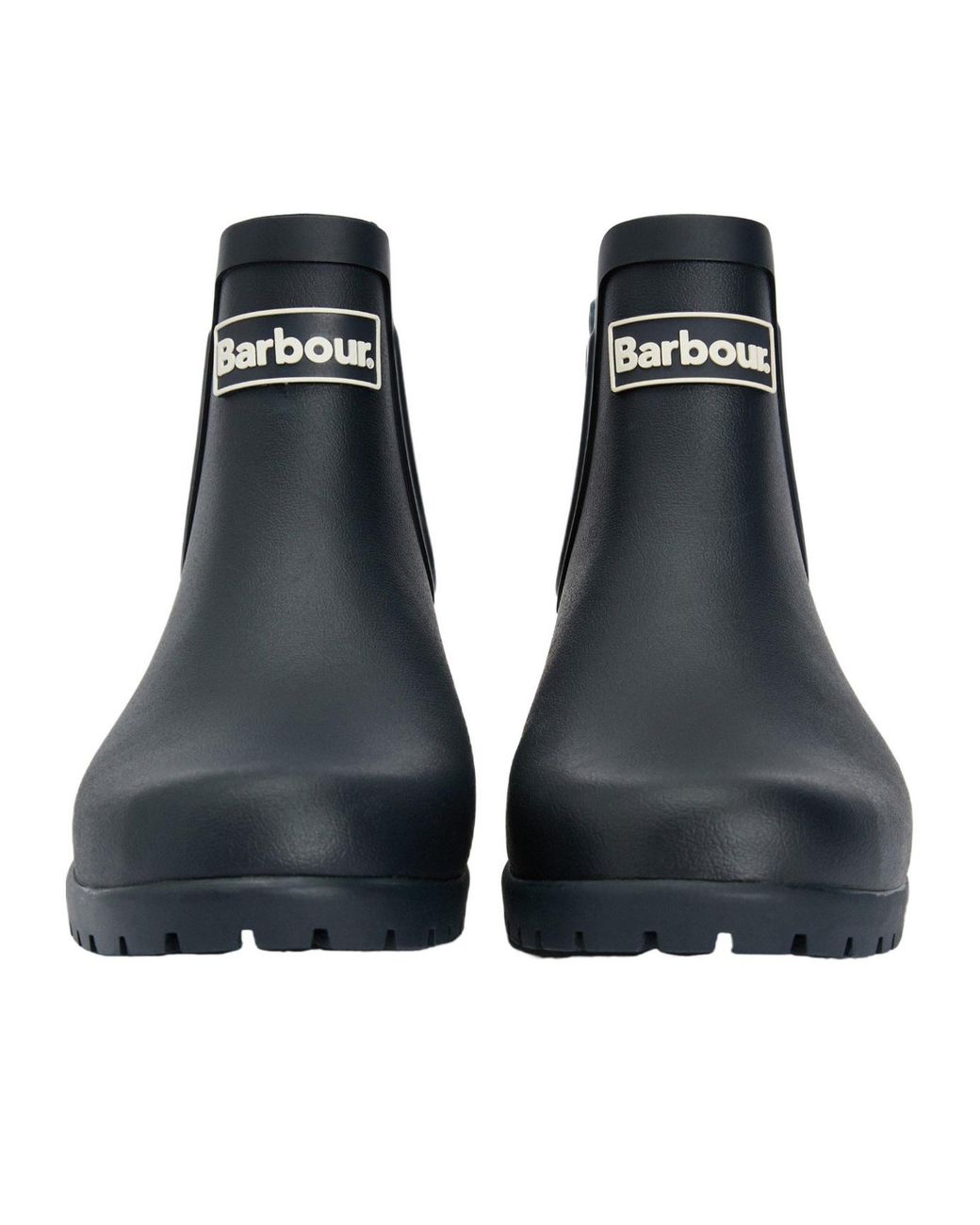 Barbour Blue Wilton Chelsea Wellington Boots