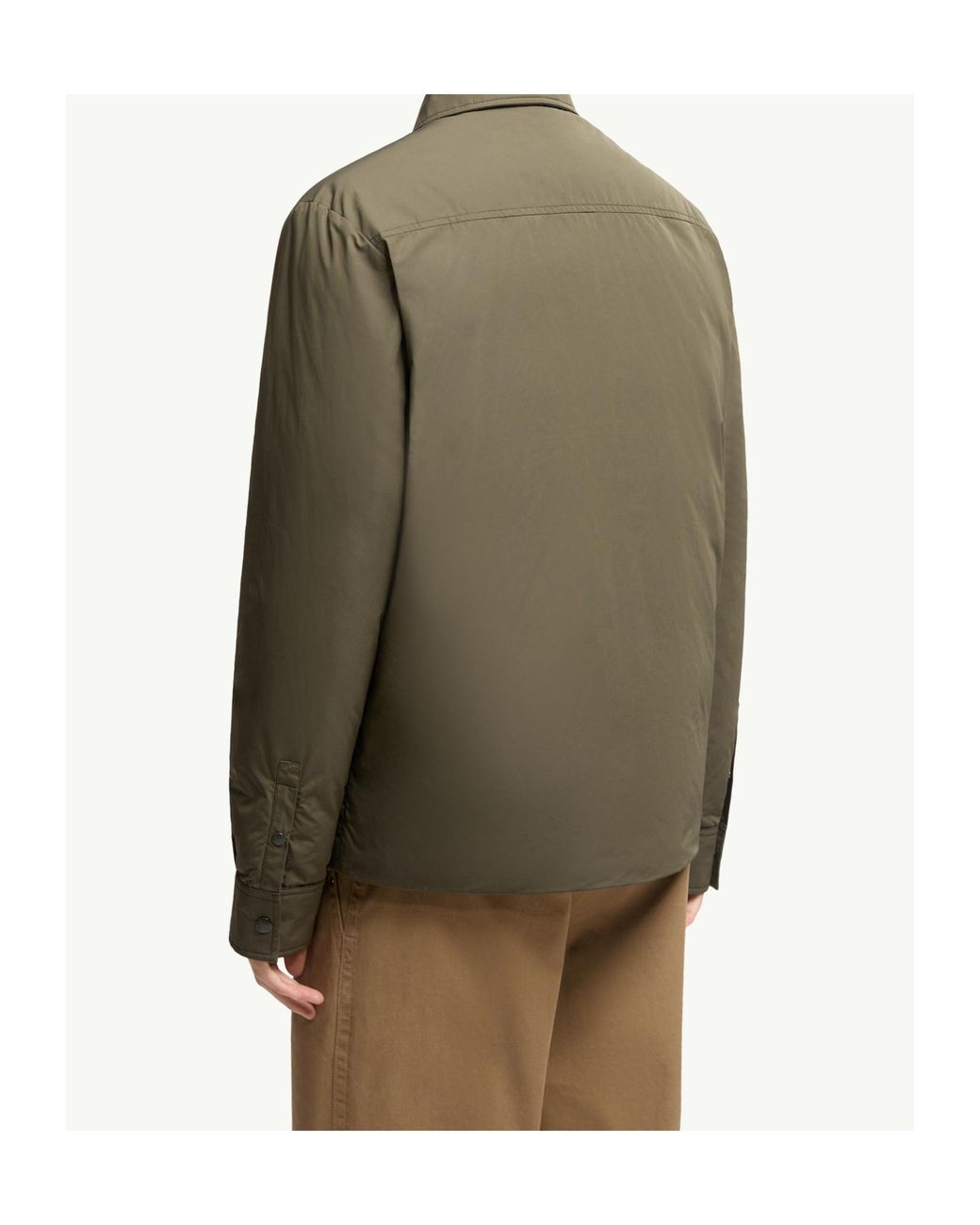 Moncler Green Vigeon Zipped Jacket for men