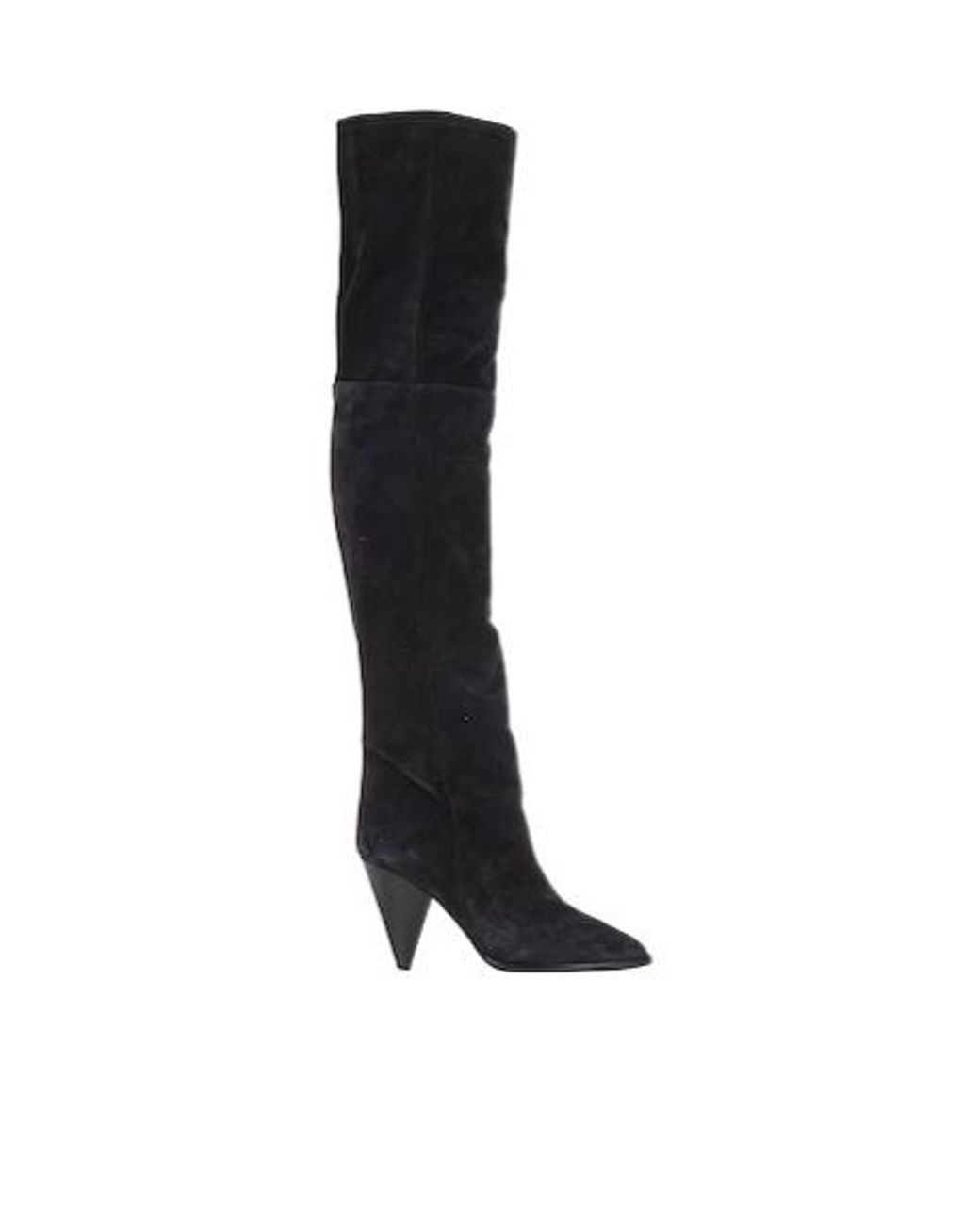 Isabel Marant Black Over-The-Knee Boots