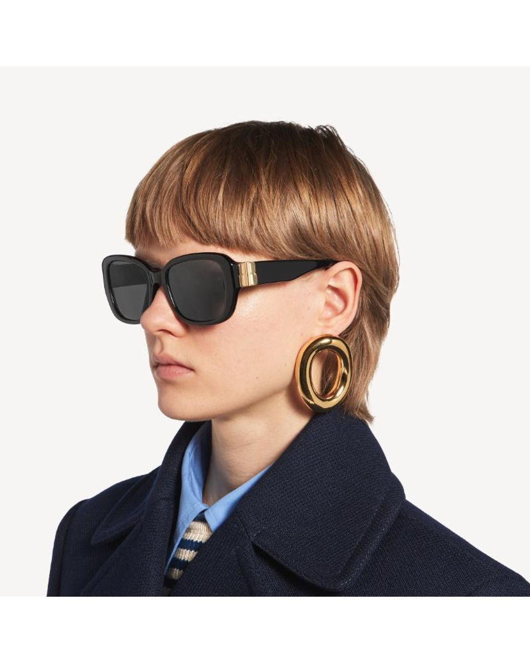Balenciaga Multicolor Cosmo Square Af Sunglasses