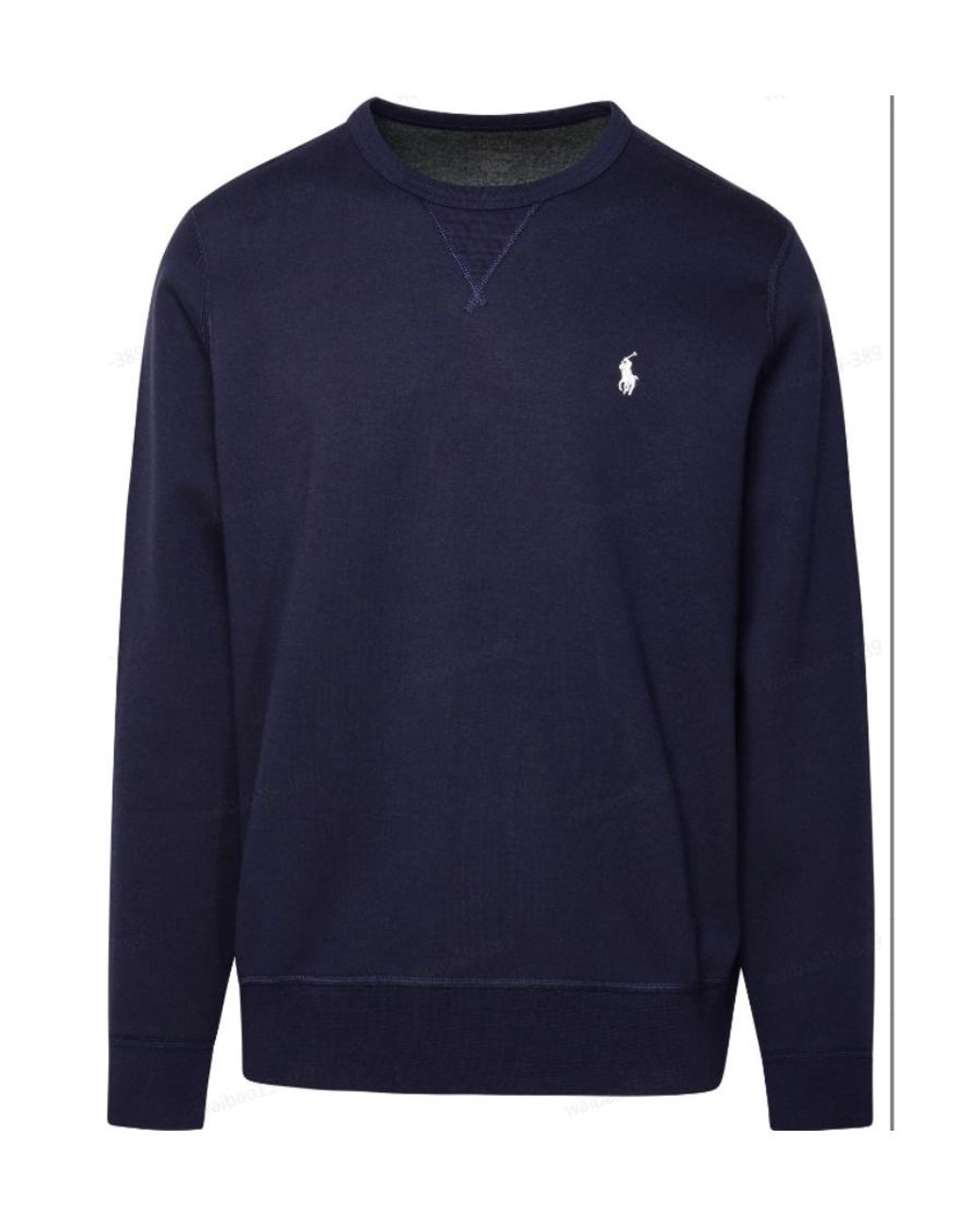 Polo Ralph Lauren Blue Pony Embroidered Crewneck Sweatshirt for men