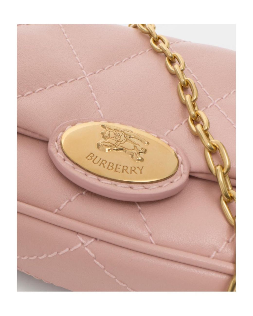 Burberry Pink Strand Clutch