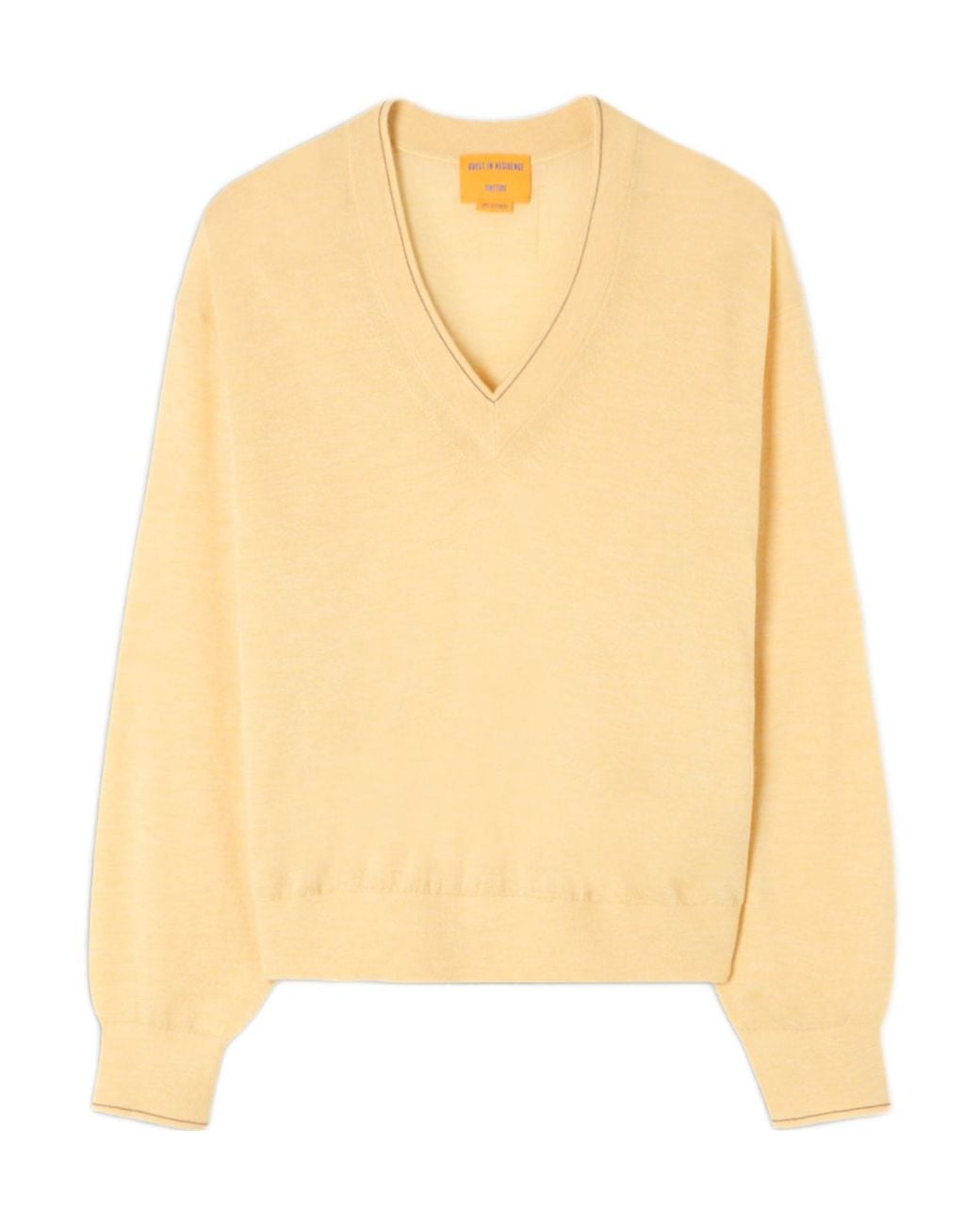 Guest In Residence Natural The Airy V Cashmere Sweater