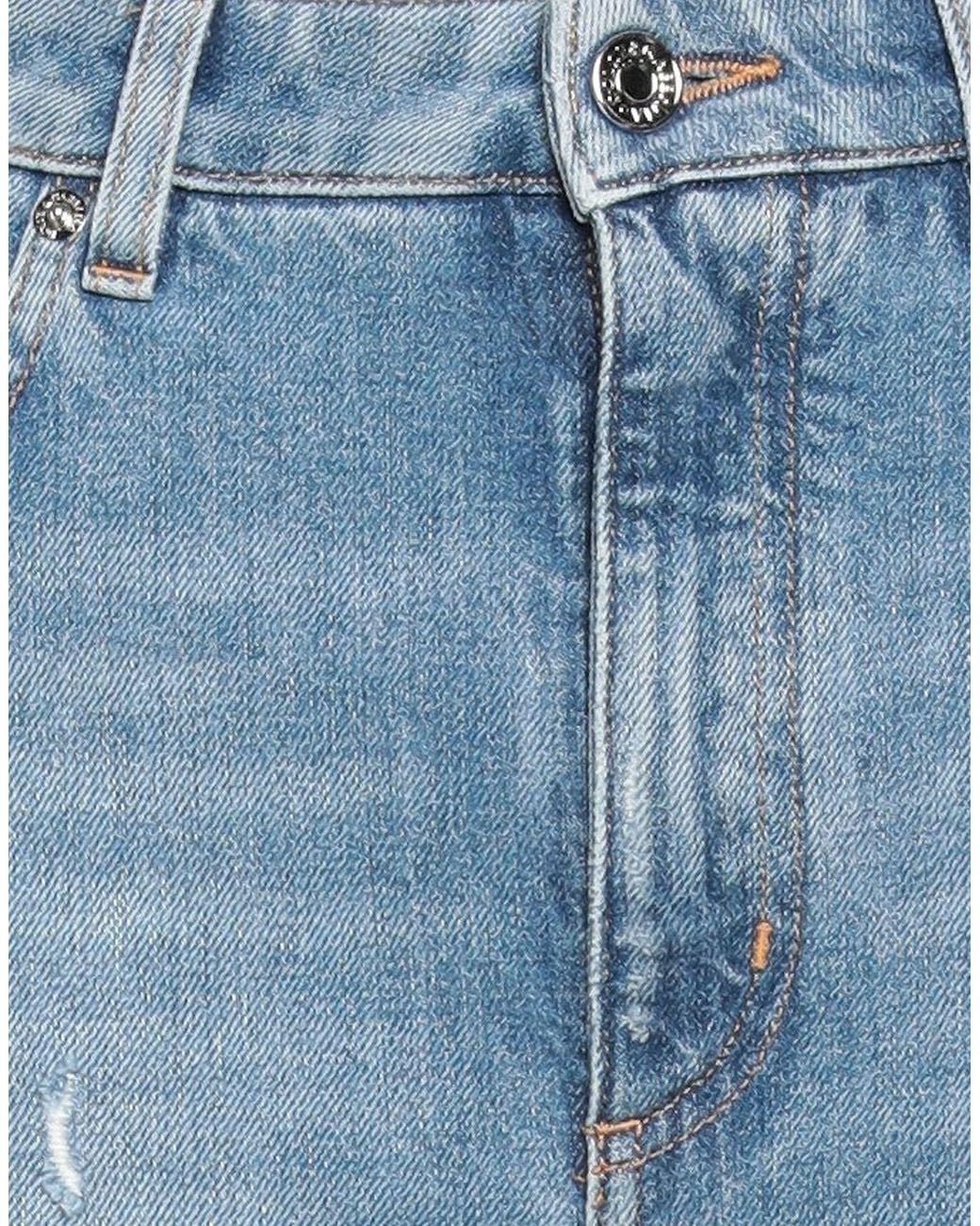 Dolce & Gabbana Blue Skinny Jeans