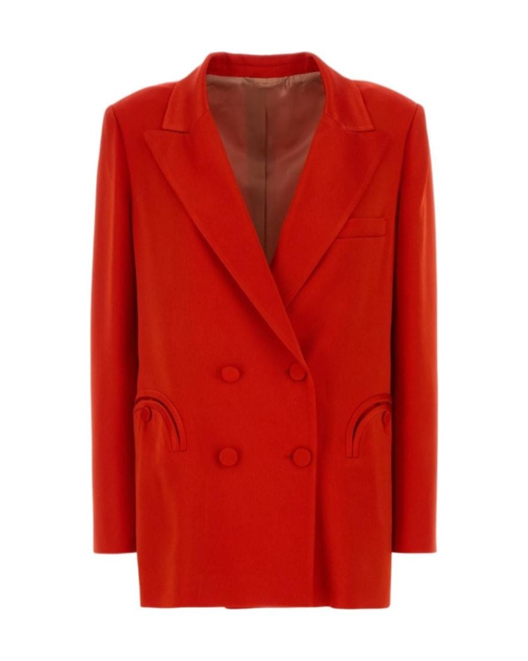 Blazé Milano Red Blazé Milano Novalis Double-Breasted Blazer
