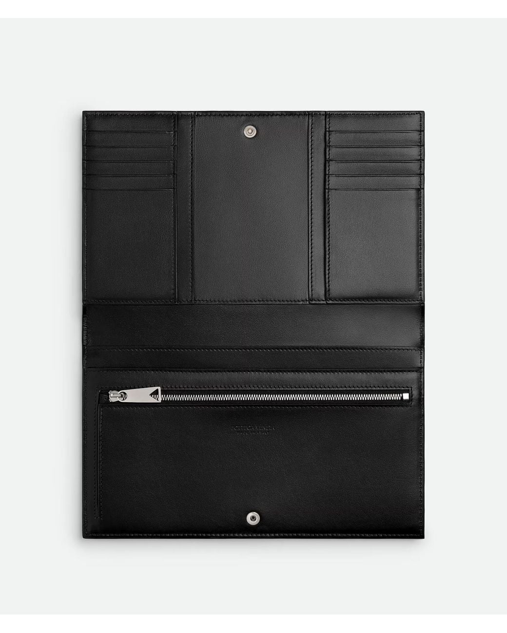 Bottega Veneta Black Intrecciato Check-In Organizer for men