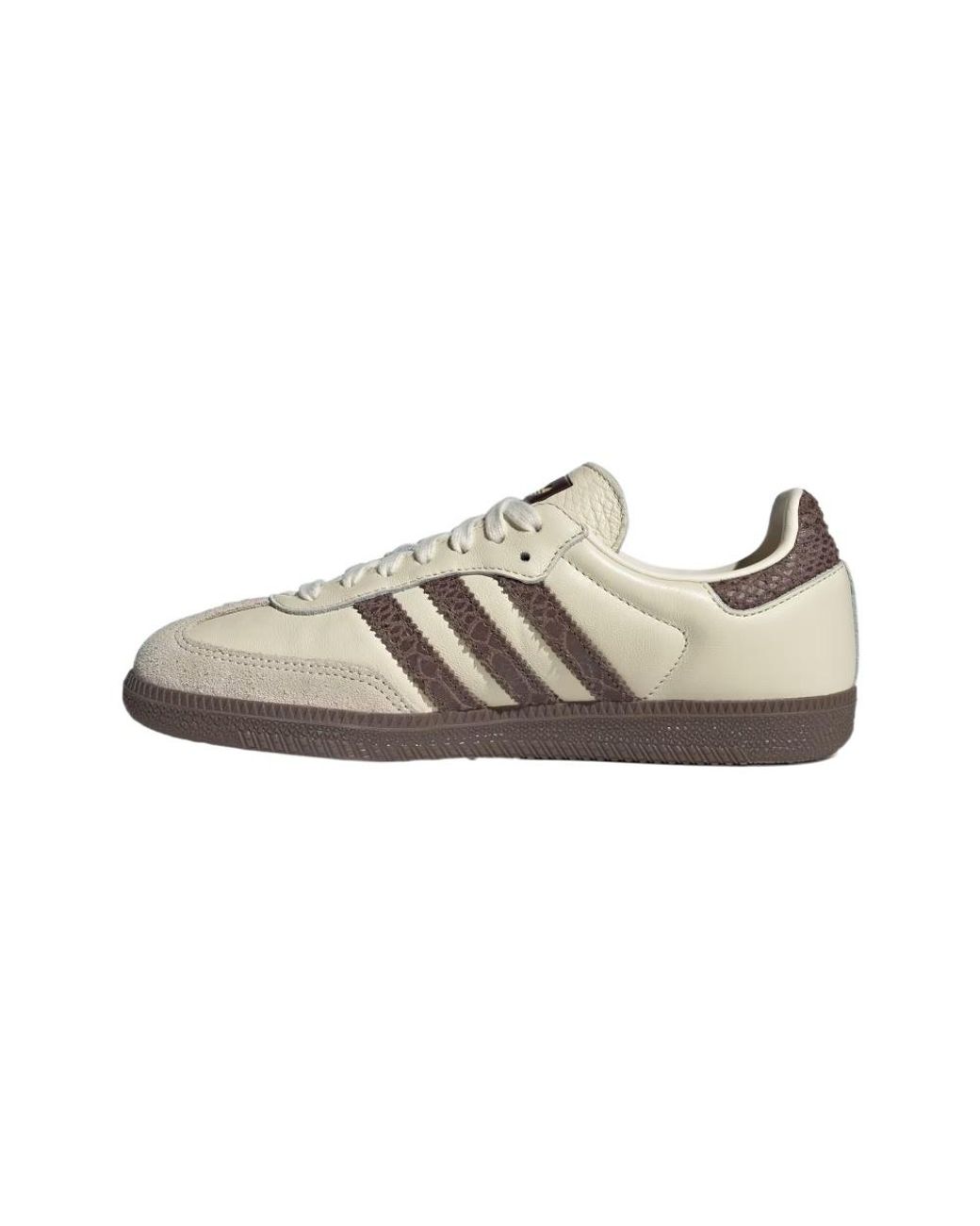 Adidas Originals Brown Samba Og Low-Top Sneakers