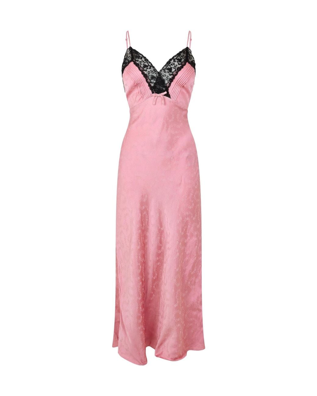 Rixo Pink Minimalist Dress