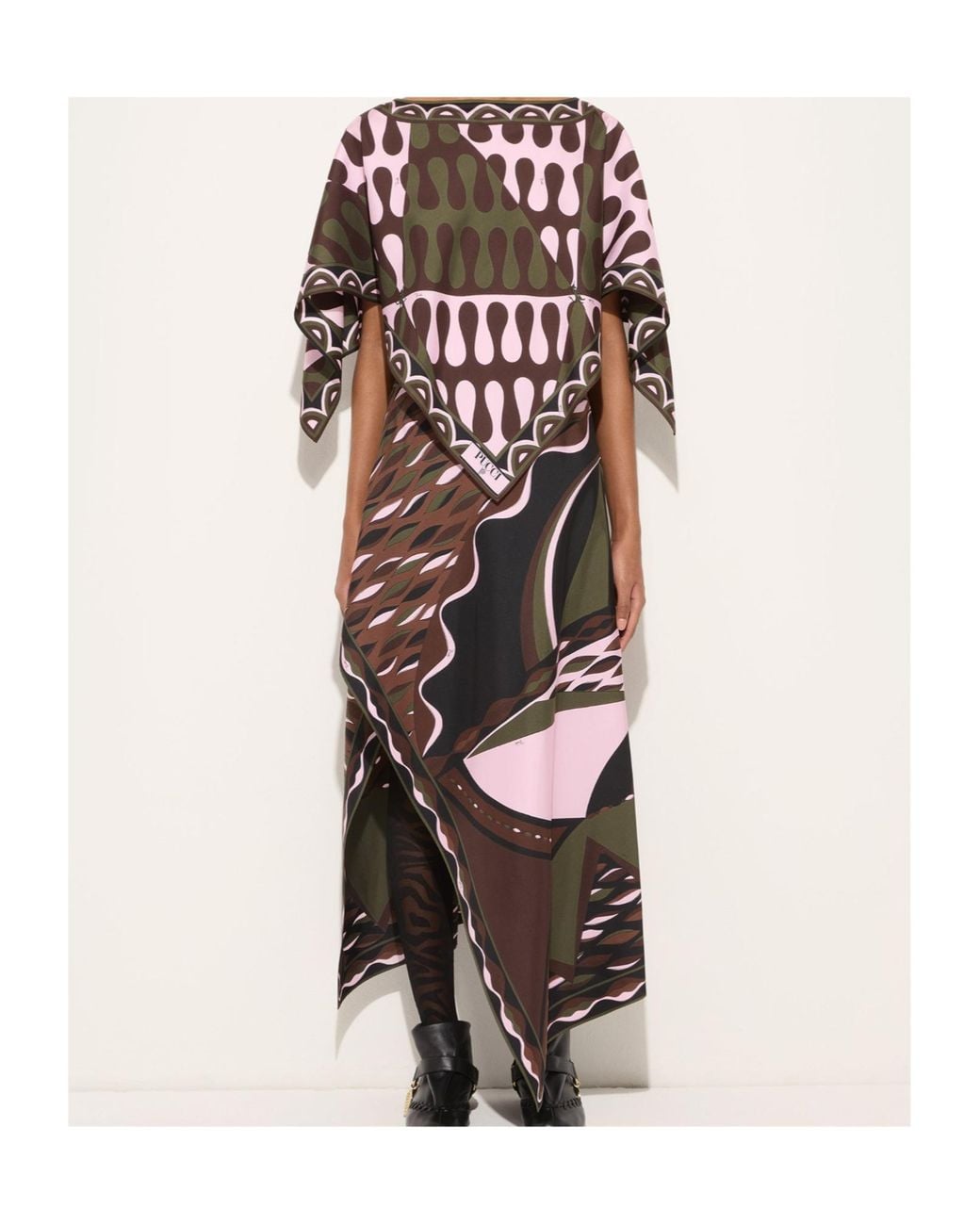 Emilio Pucci Multicolor Pucci Leocorno Print Blouse
