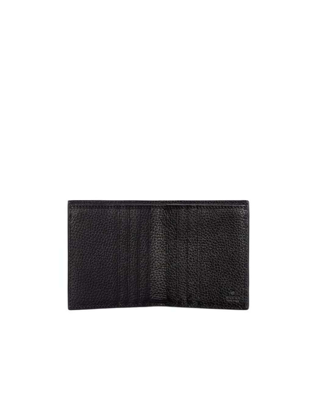 Gucci Black Maxi Gg Wallet for men