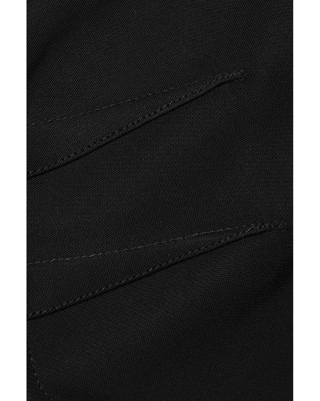Roland Mouret Black Long-Sleeved Maxi Dress