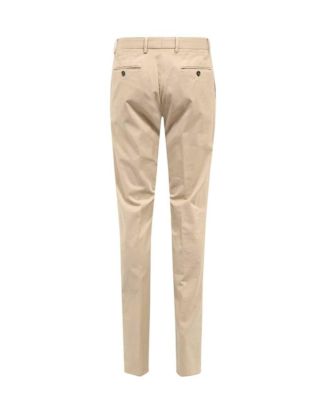 Zegna Natural Waistband Loop Casual Pants for men