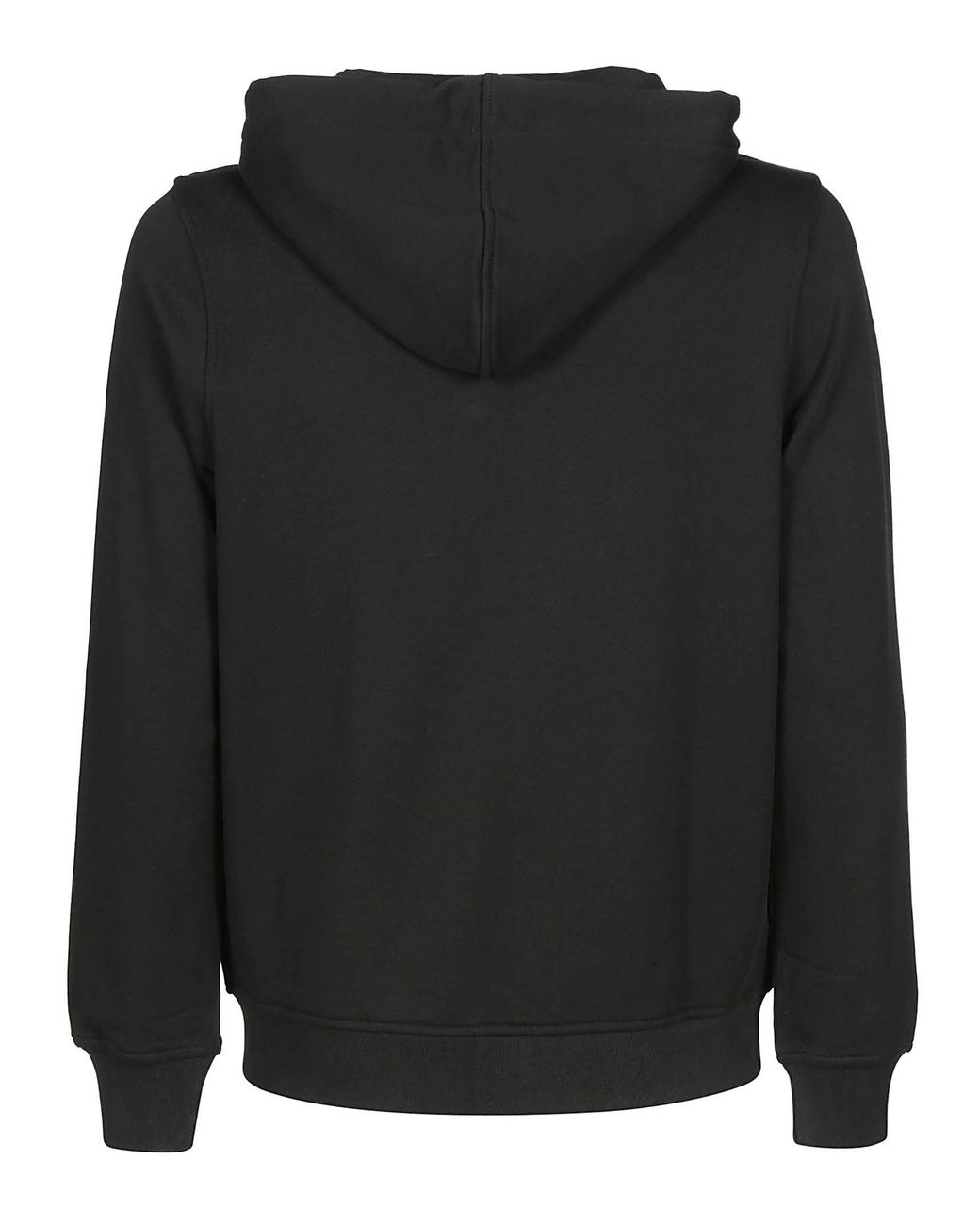 K-Way Black Hooded Casual Jacket for men