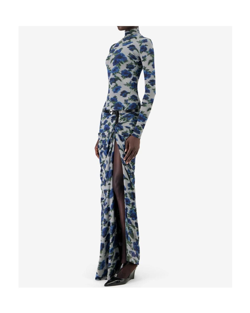 Coperni Blue Suspended Dress