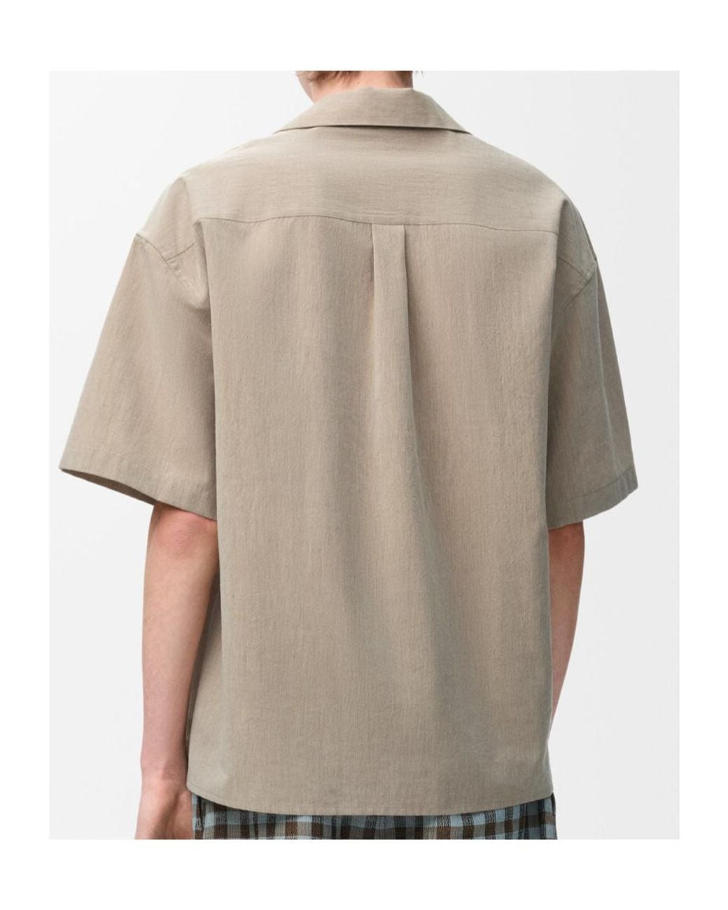 Loewe Natural Short Sleeve Shirt for men
