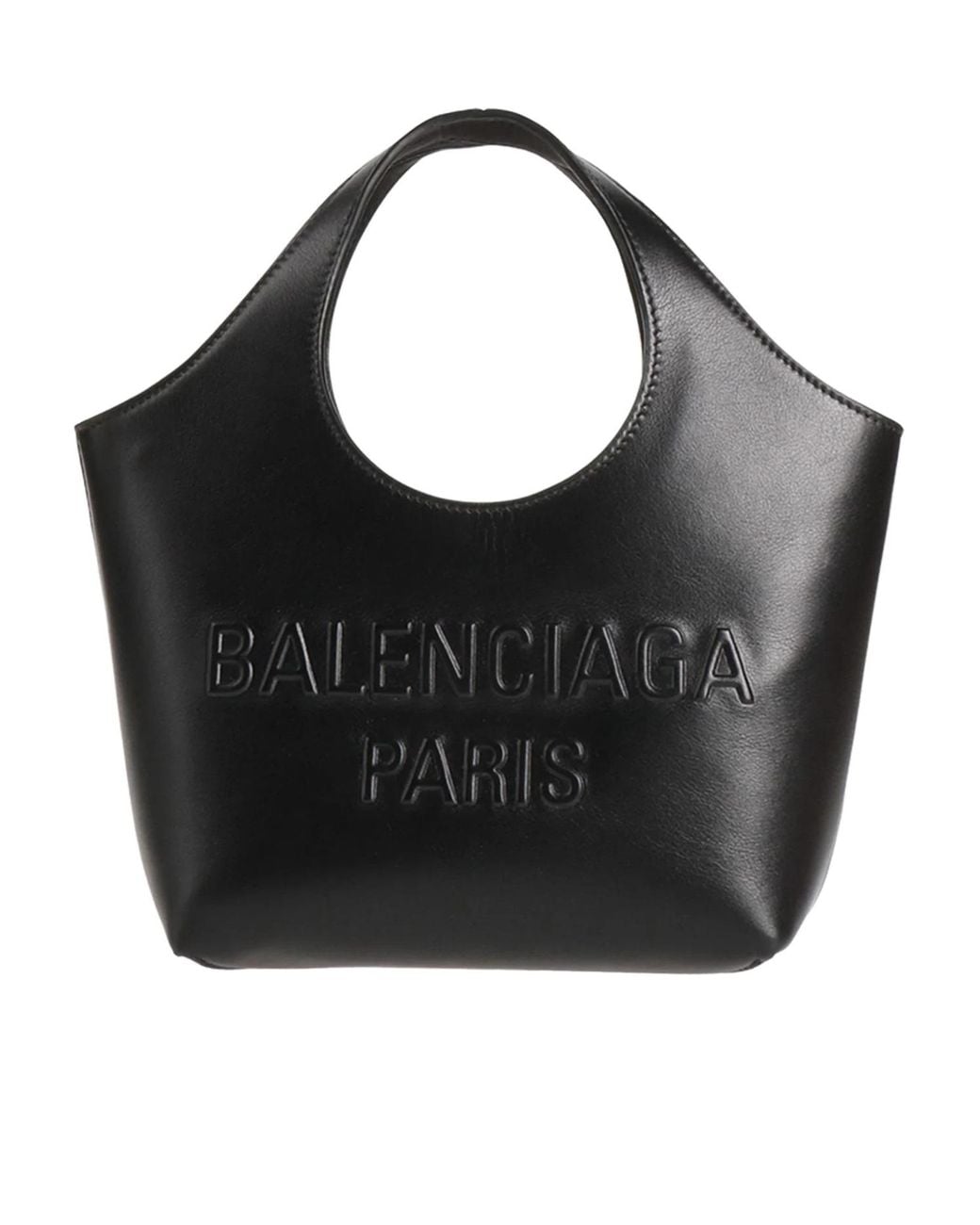Balenciaga Black Leather Handbags
