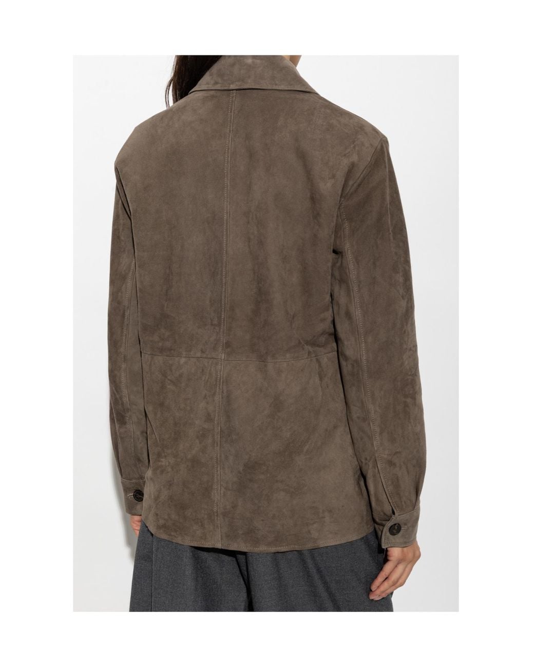 Arma Brown Vicky Button-Up Jacket