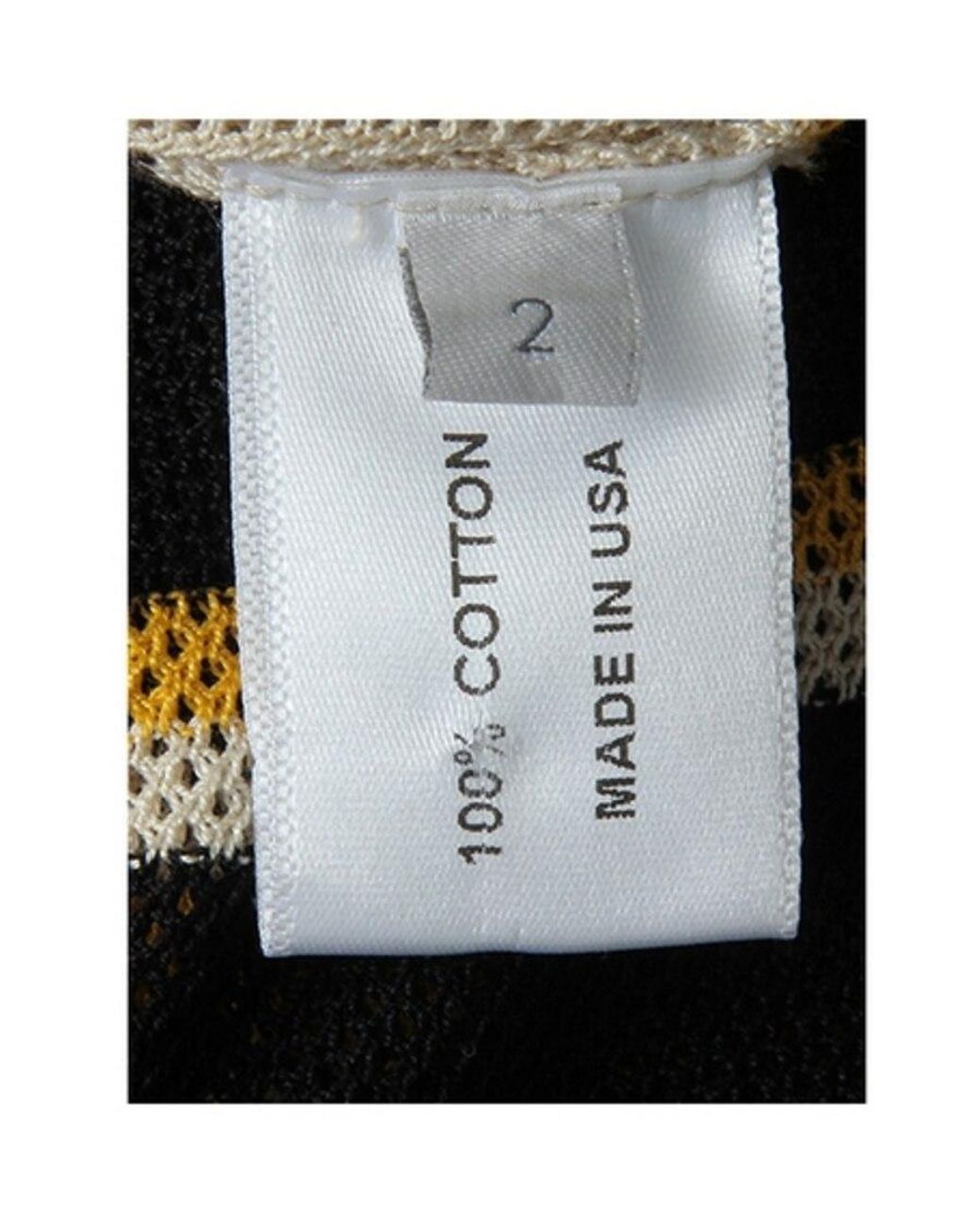 Proenza Schouler Black Striped Polo Shirt for men