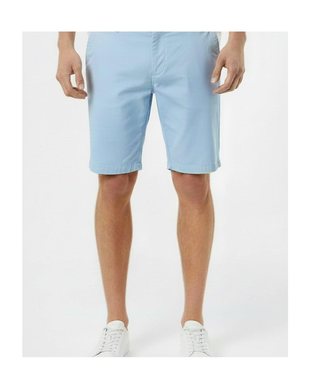 Boss Blue Versatile Minimalist Slim-Fit Shorts for men