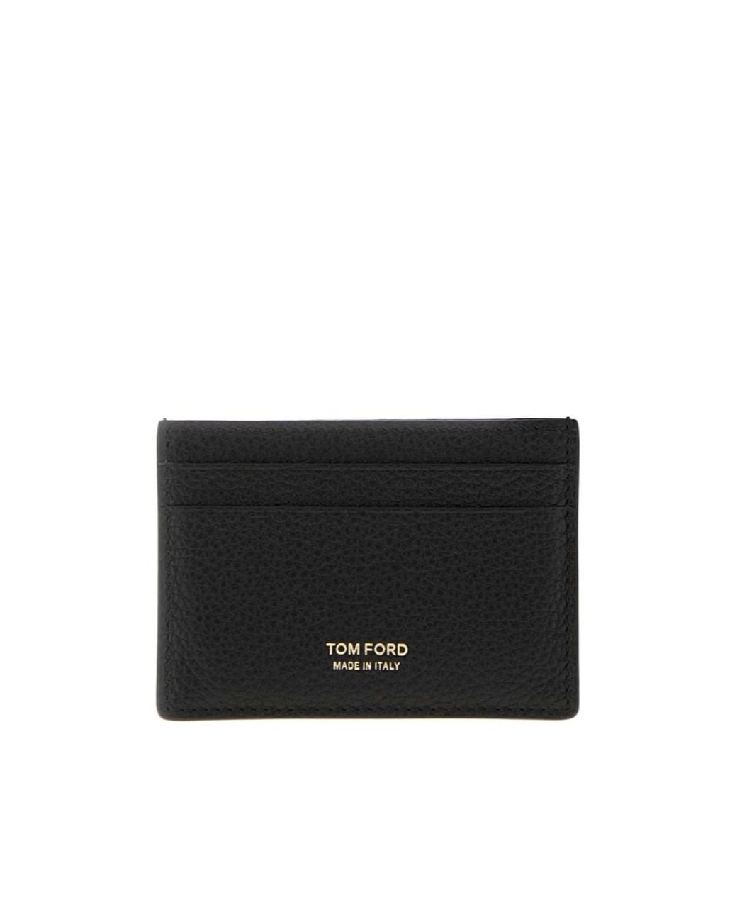Tom Ford Black Bifold Cardholder Wallet