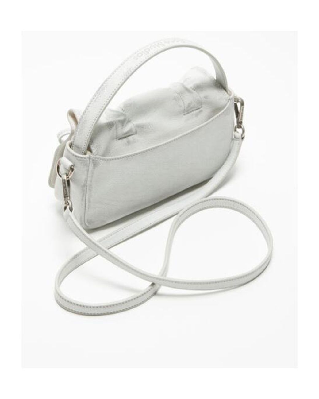 Acne Gray Multipocket Micro Tote Bag