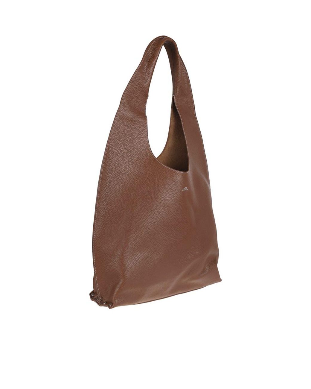 A.P.C. Brown Neige Shoulder Bag